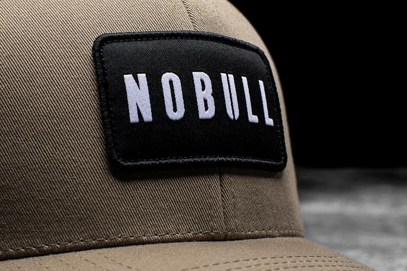 Women's Nobull Curved-Brim Trucker Hats Khaki | SG Y3256X